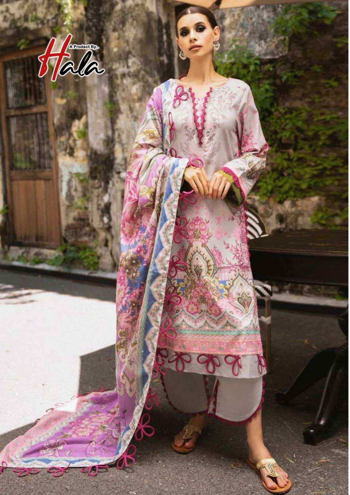 Hala Rang Rasiya Vol 2 Cotton Dress Material 6 pcs Catalogue