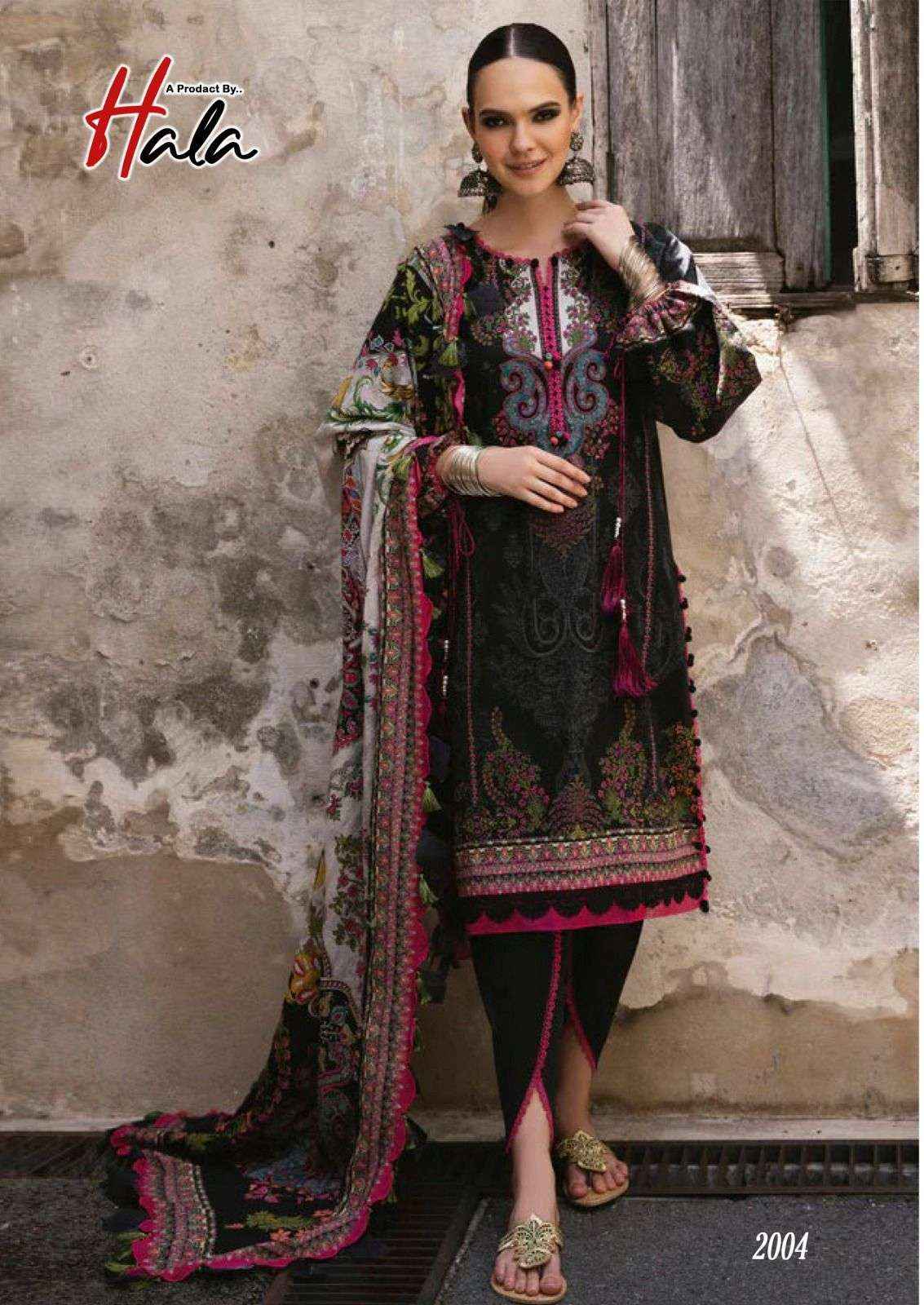 Hala Rang Rasiya Vol 2 Cotton Dress Material 6 pcs Catalogue