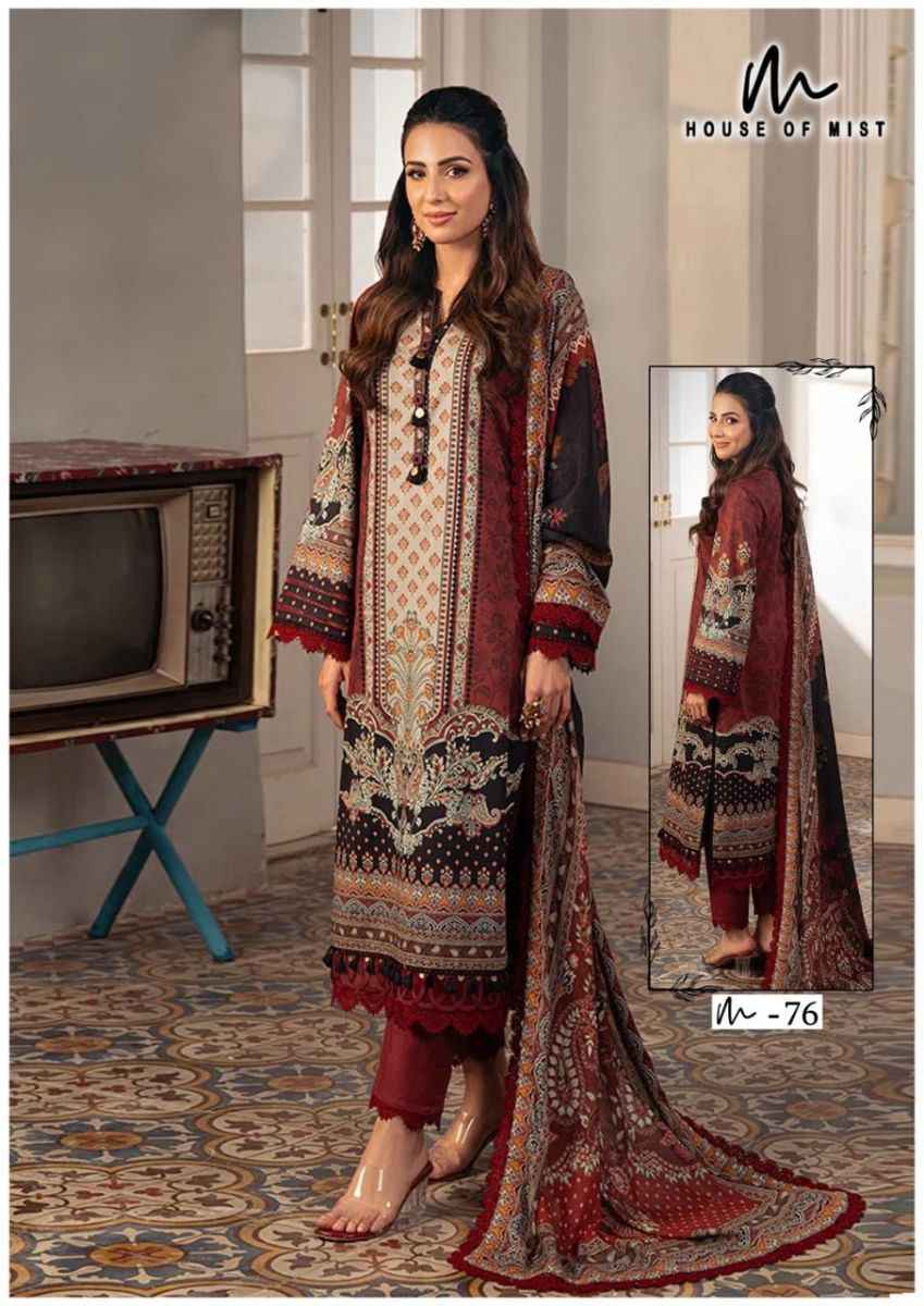 House Of Mist Ghazal Cotton Collection Vol 8 Cotton Dress Material 6 pcs Catalogue