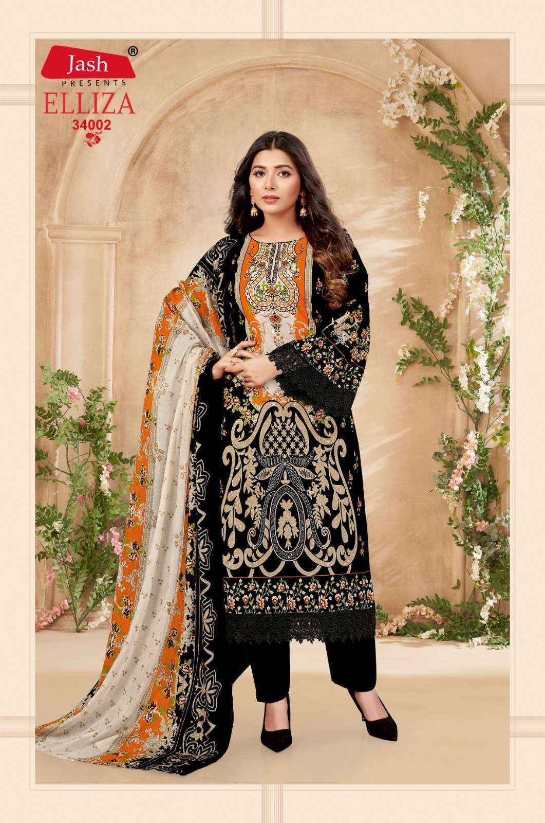 Jash Elliza Vol 34 Cotton Dress Material 10 pcs Catalogue
