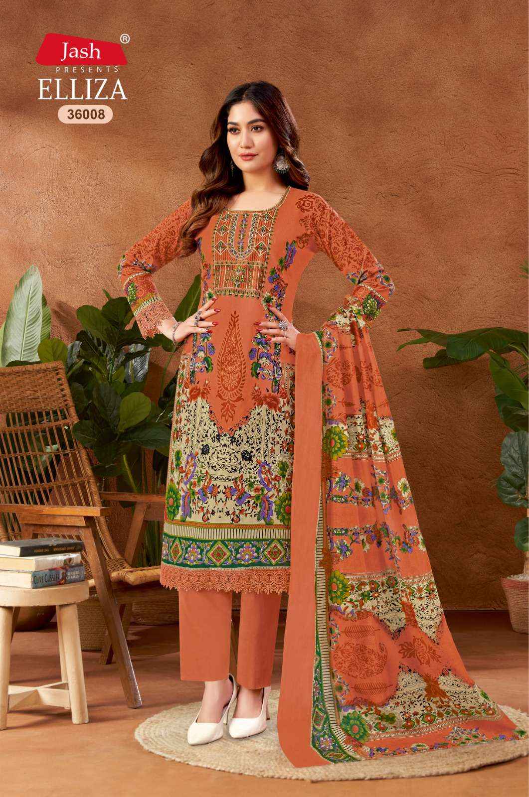 Jash Elliza Vol 36 Cotton Dress Material 10 pcs Catalogue