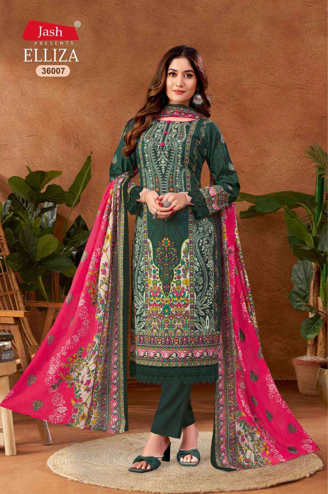 Jash Elliza Vol 36 Cotton Dress Material 10 pcs Catalogue