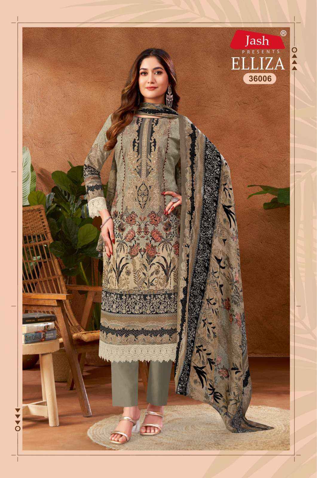 Jash Elliza Vol 36 Cotton Dress Material 10 pcs Catalogue