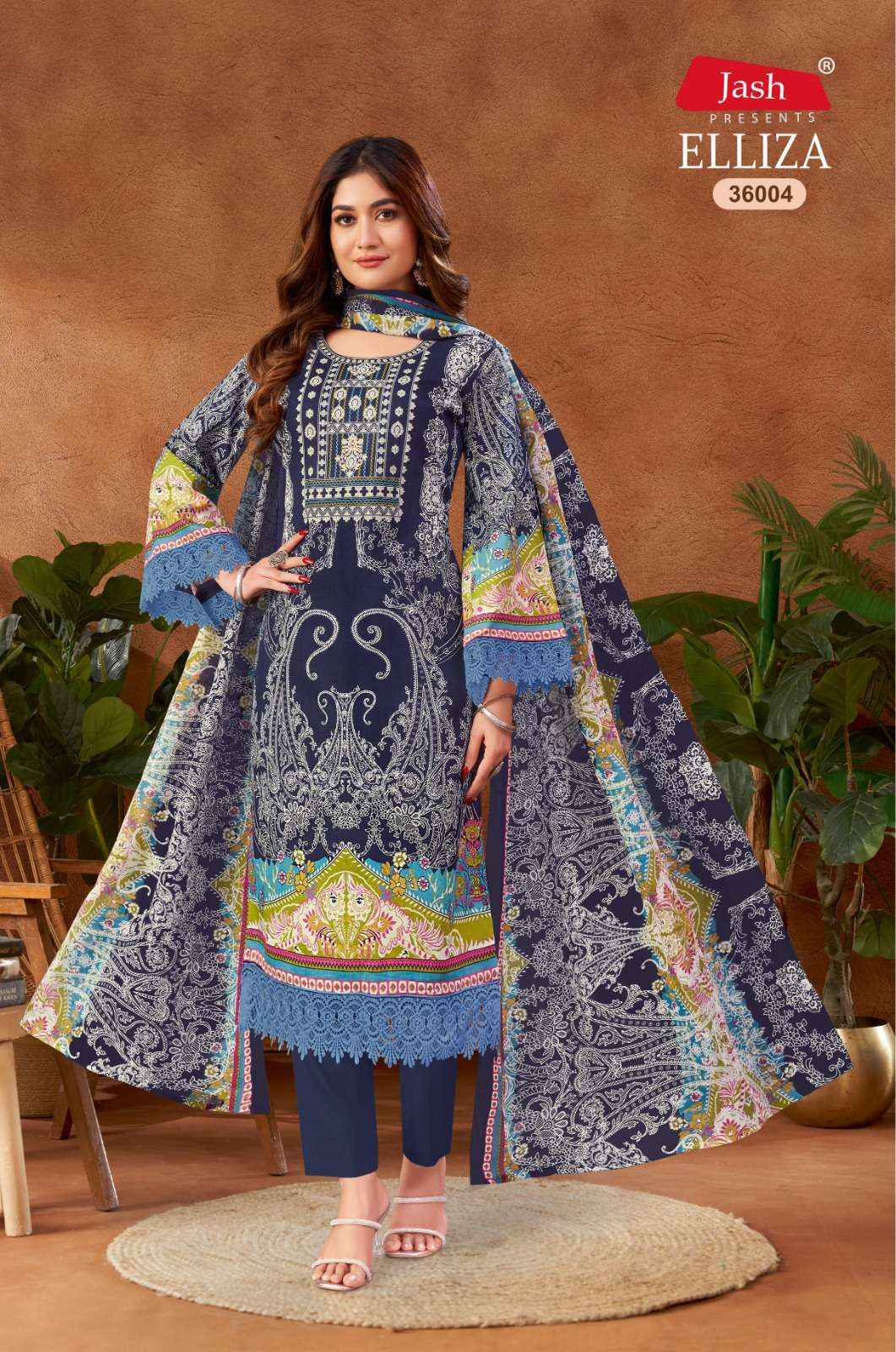 Jash Elliza Vol 36 Cotton Dress Material 10 pcs Catalogue