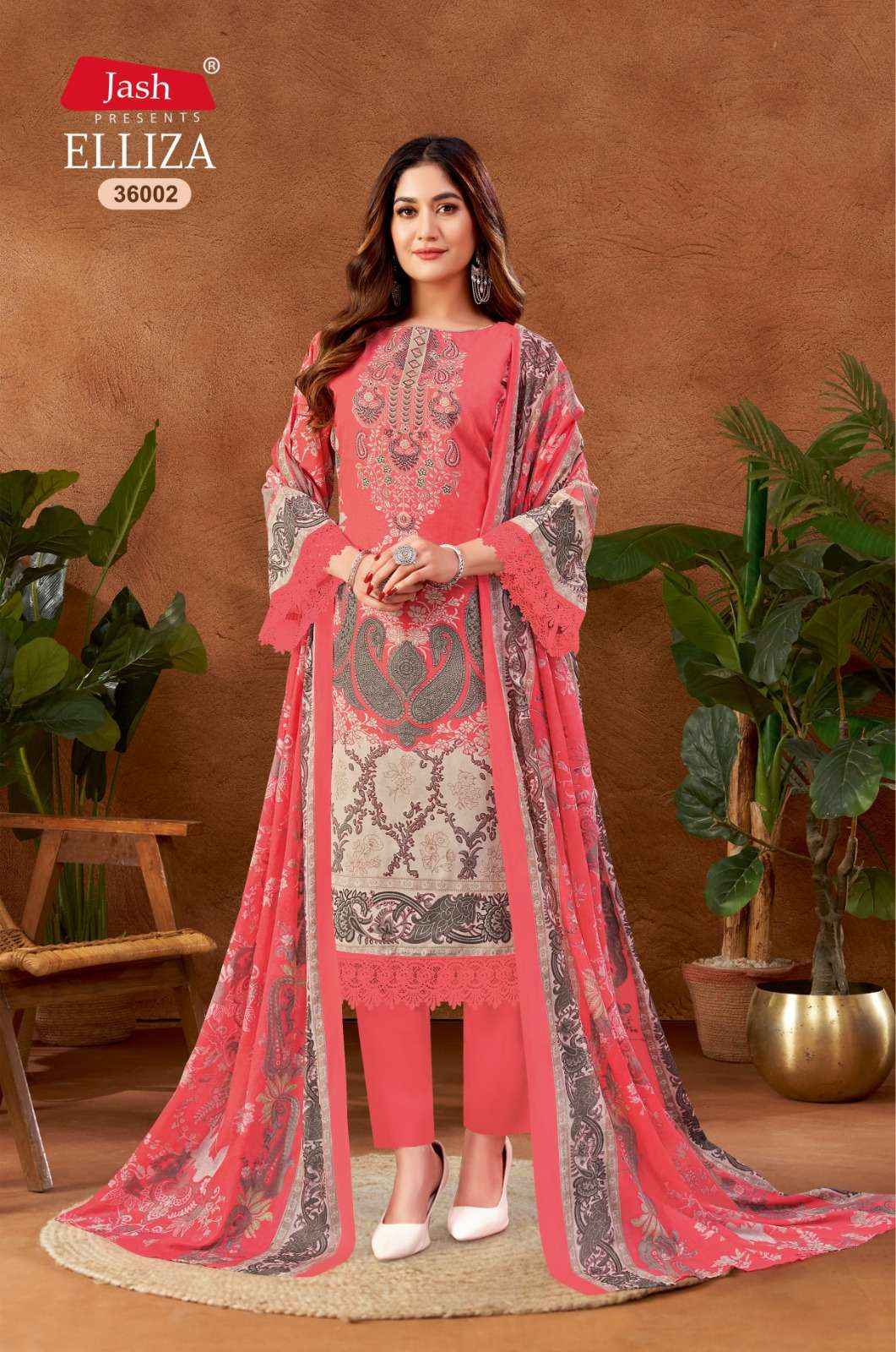 Jash Elliza Vol 36 Cotton Dress Material 10 pcs Catalogue