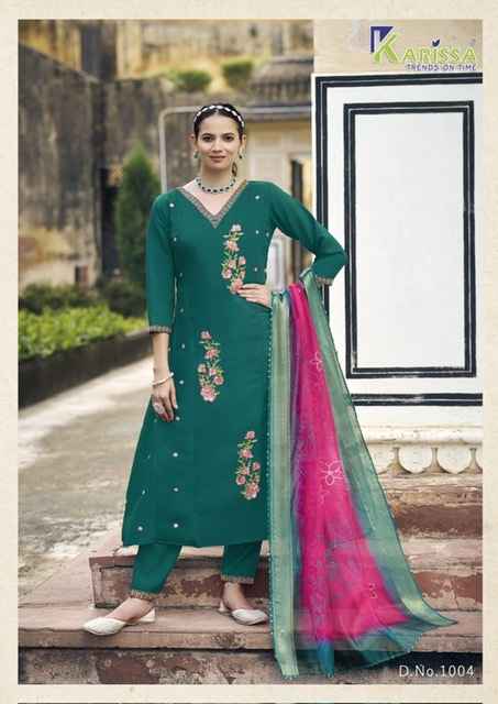 Karissa Navya Viscose Silk Kurti Combo 4 pcs Catalogue