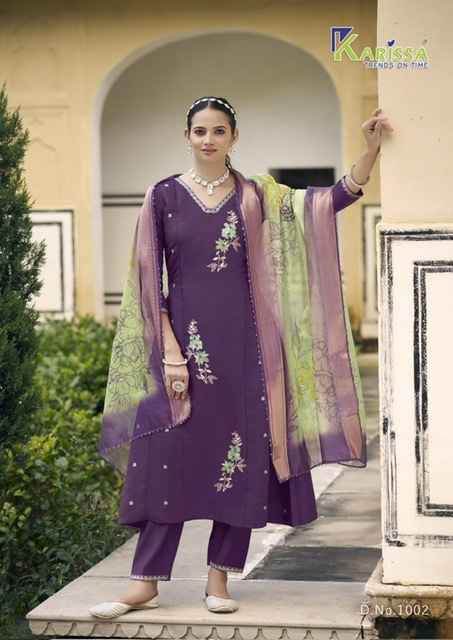 Karissa Navya Viscose Silk Kurti Combo 4 pcs Catalogue