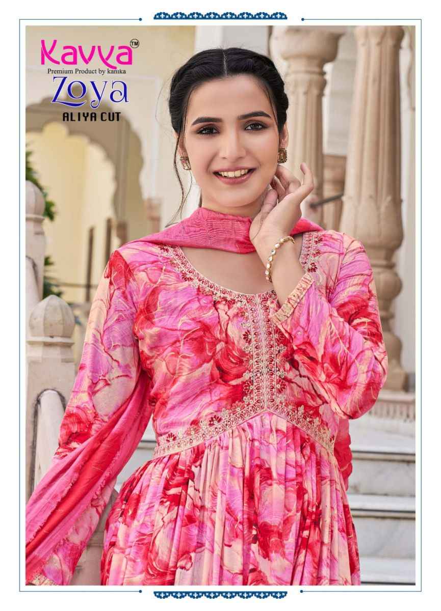 Kavya Zoya Vol 7 Rayon Kurti Combo 10 pcs Catalogue