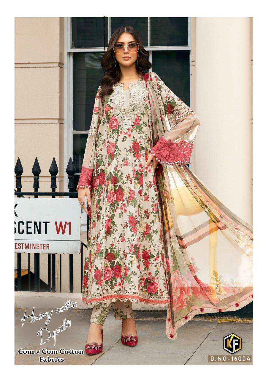 Keval Fab Sobia Nazir Vol 16 Cotton Dress Material 6 pcs Cataloge