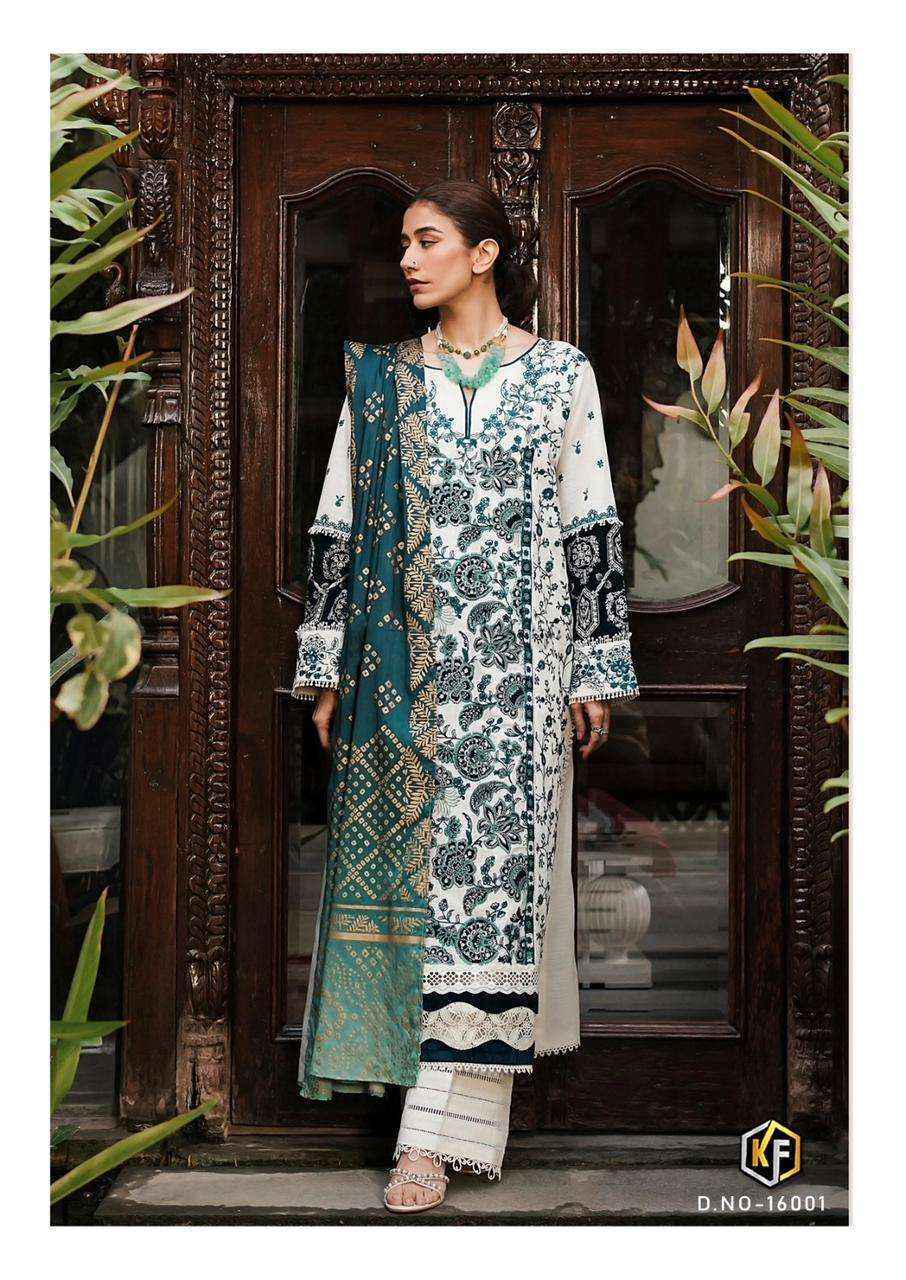 Keval Fab Sobia Nazir Vol 16 Cotton Dress Material 6 pcs Cataloge