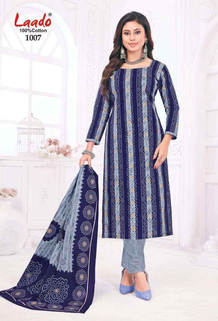 Laado Princess Vol 1 Cotton Dress Material 10 pcs Catalogue