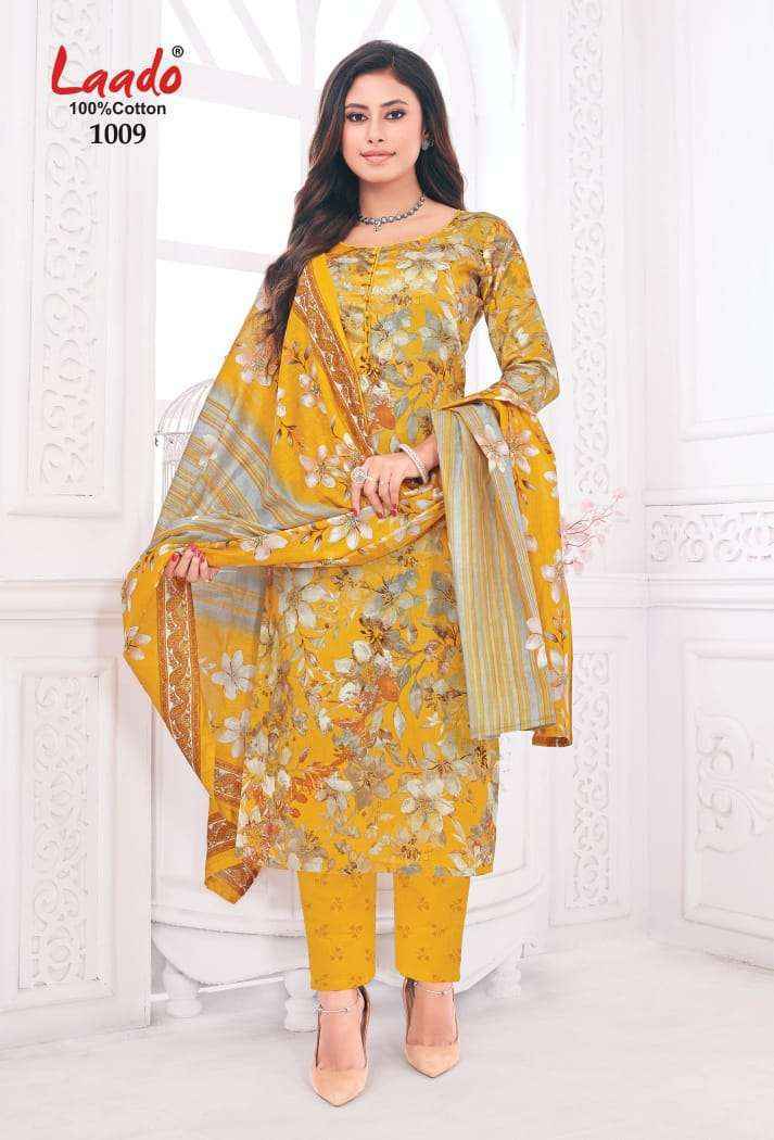 Laado Princess Vol 1 Cotton Dress Material 10 pcs Catalogue