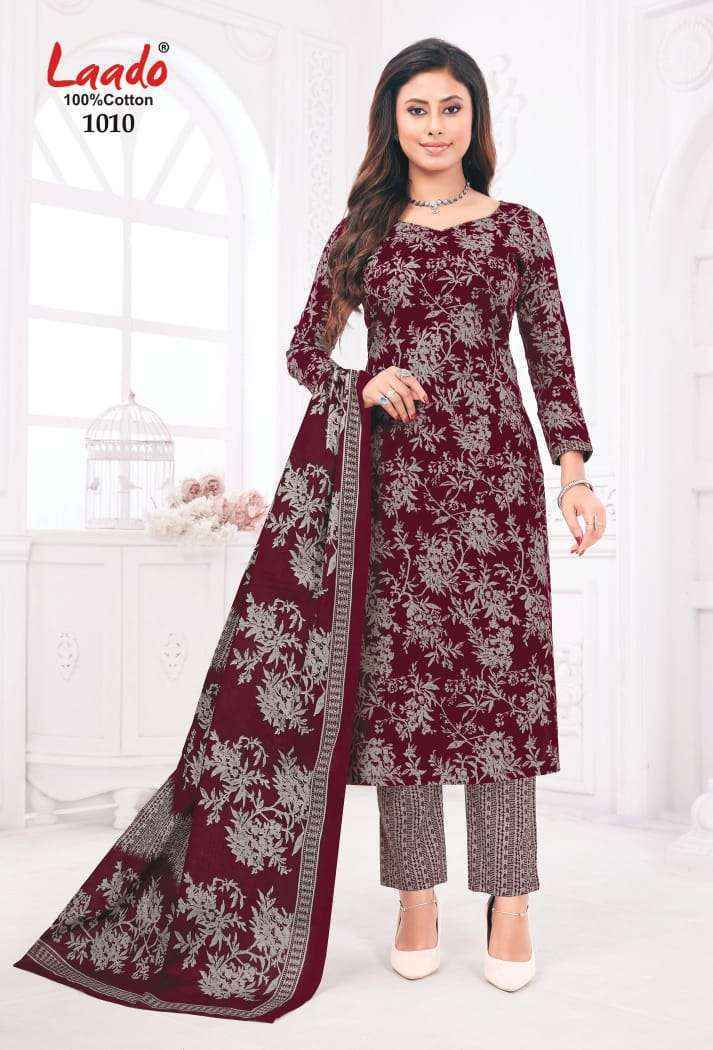 Laado Princess Vol 1 Cotton Dress Material 10 pcs Catalogue