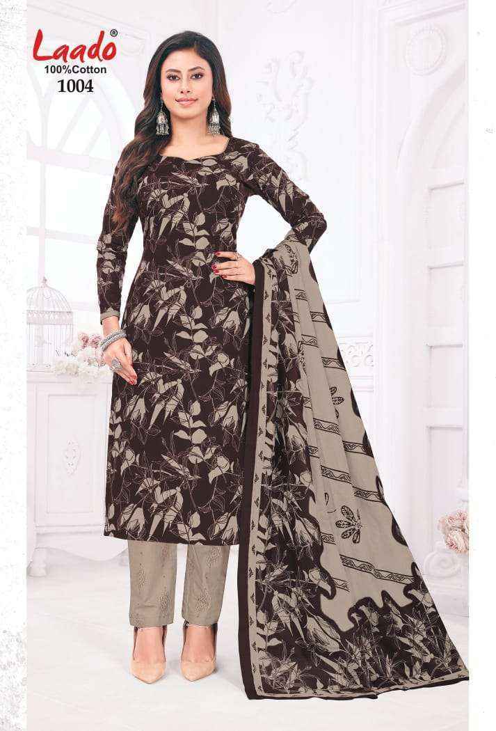 Laado Princess Vol 1 Cotton Dress Material 10 pcs Catalogue