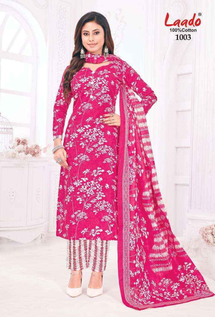 Laado Princess Vol 1 Cotton Dress Material 10 pcs Catalogue