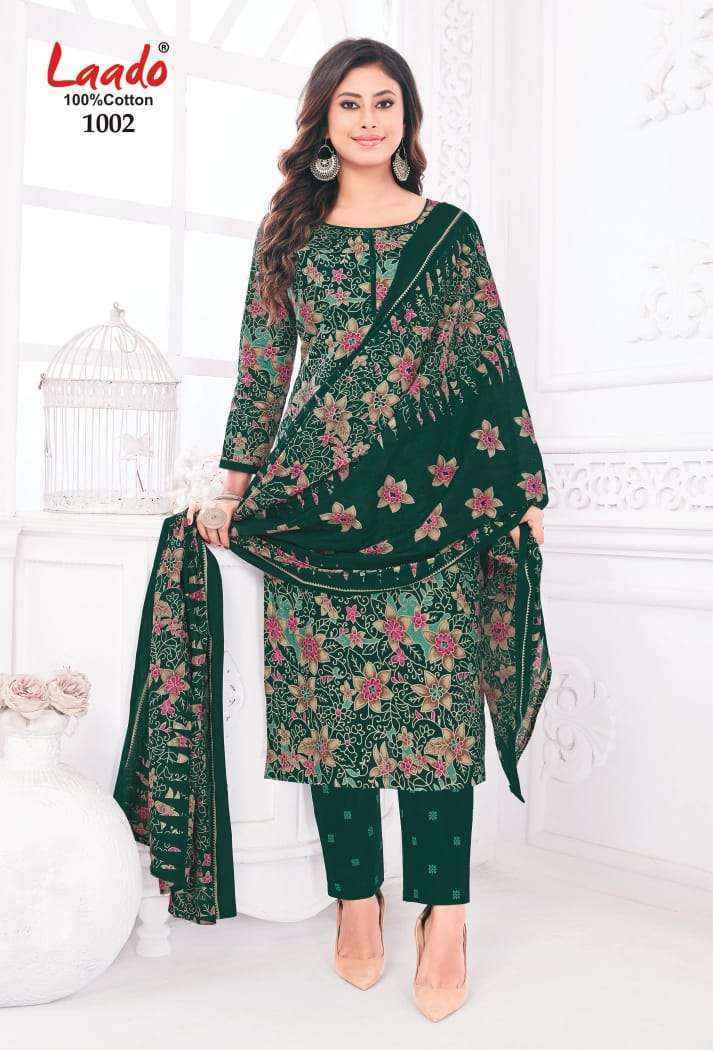 Laado Princess Vol 1 Cotton Dress Material 10 pcs Catalogue