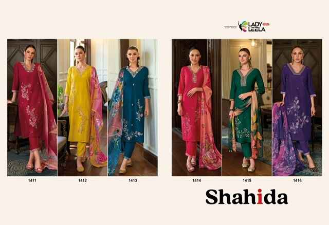 Lady Leela Shahida Viscose Silk Kurti Combo 6 pcs Cataloue