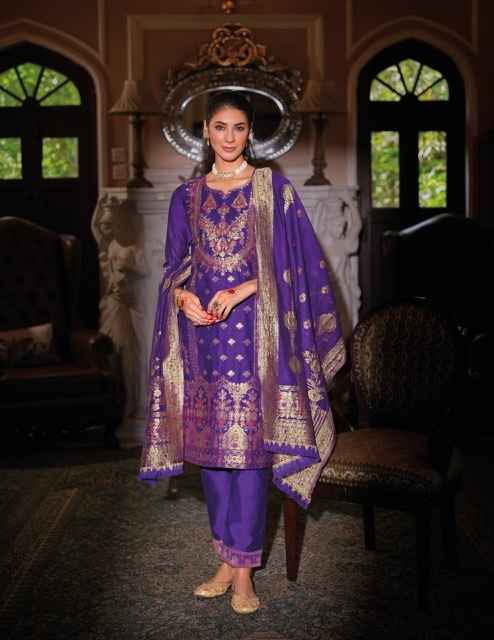 Lily & Lali Banarasi Silk Kurti Combo 6 pcs Catalogue