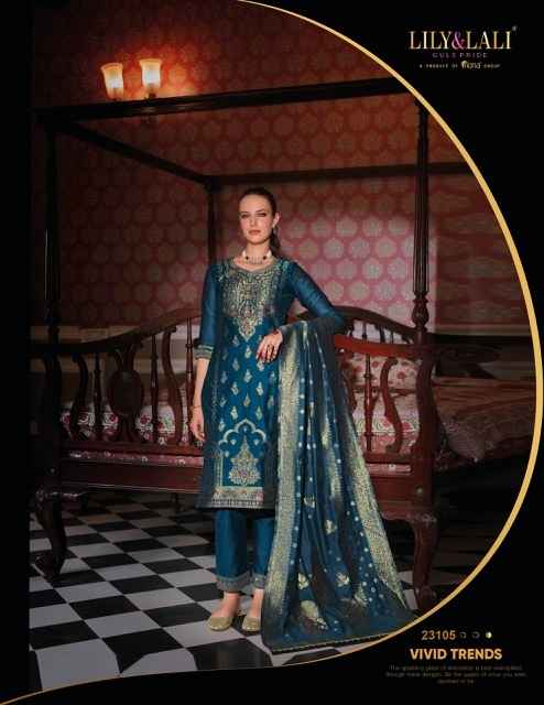 Lily & Lali Banarasi Silk Kurti Combo 6 pcs Catalogue
