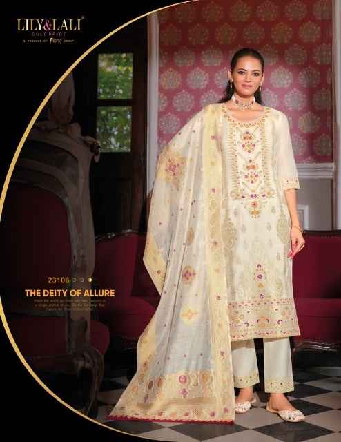 Lily & Lali Banarasi Silk Kurti Combo 6 pcs Catalogue