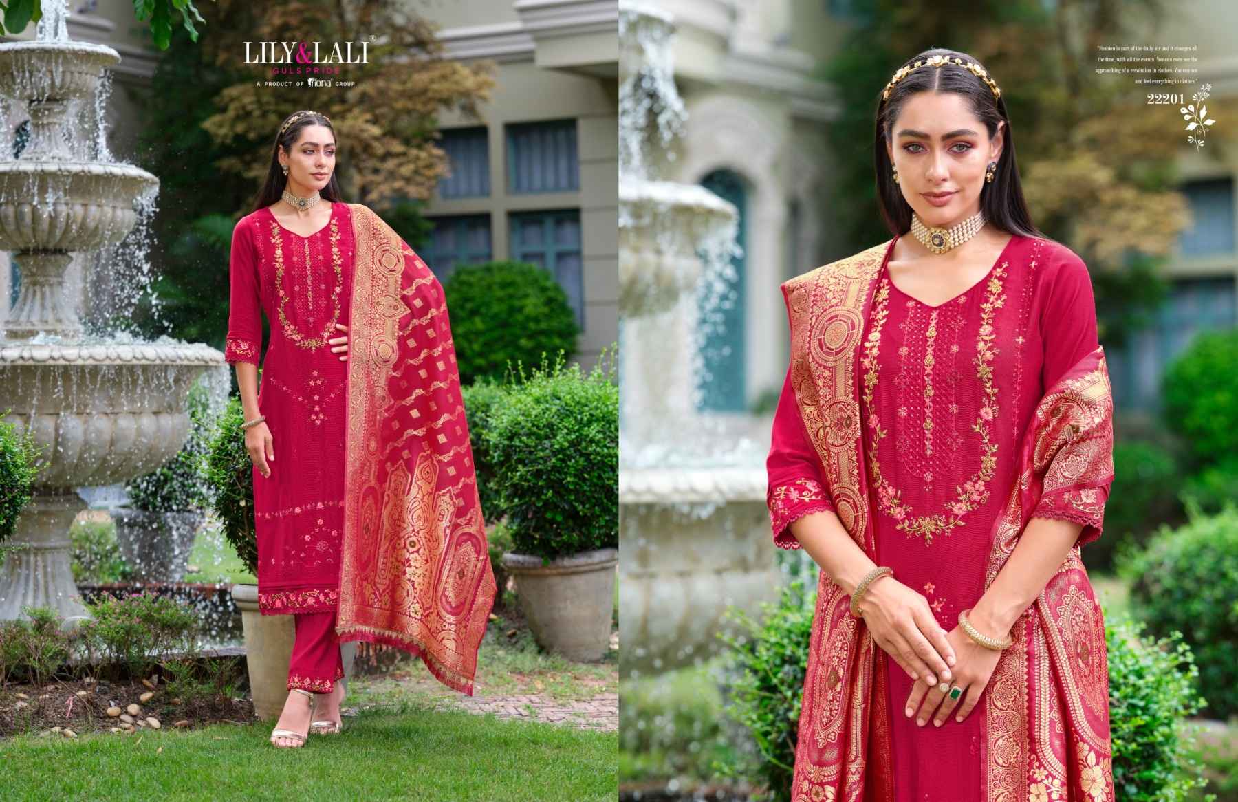 Lily & Lali Hasmeena Vol 4 Viscose Kurti Combo 6 pcs Catalogue