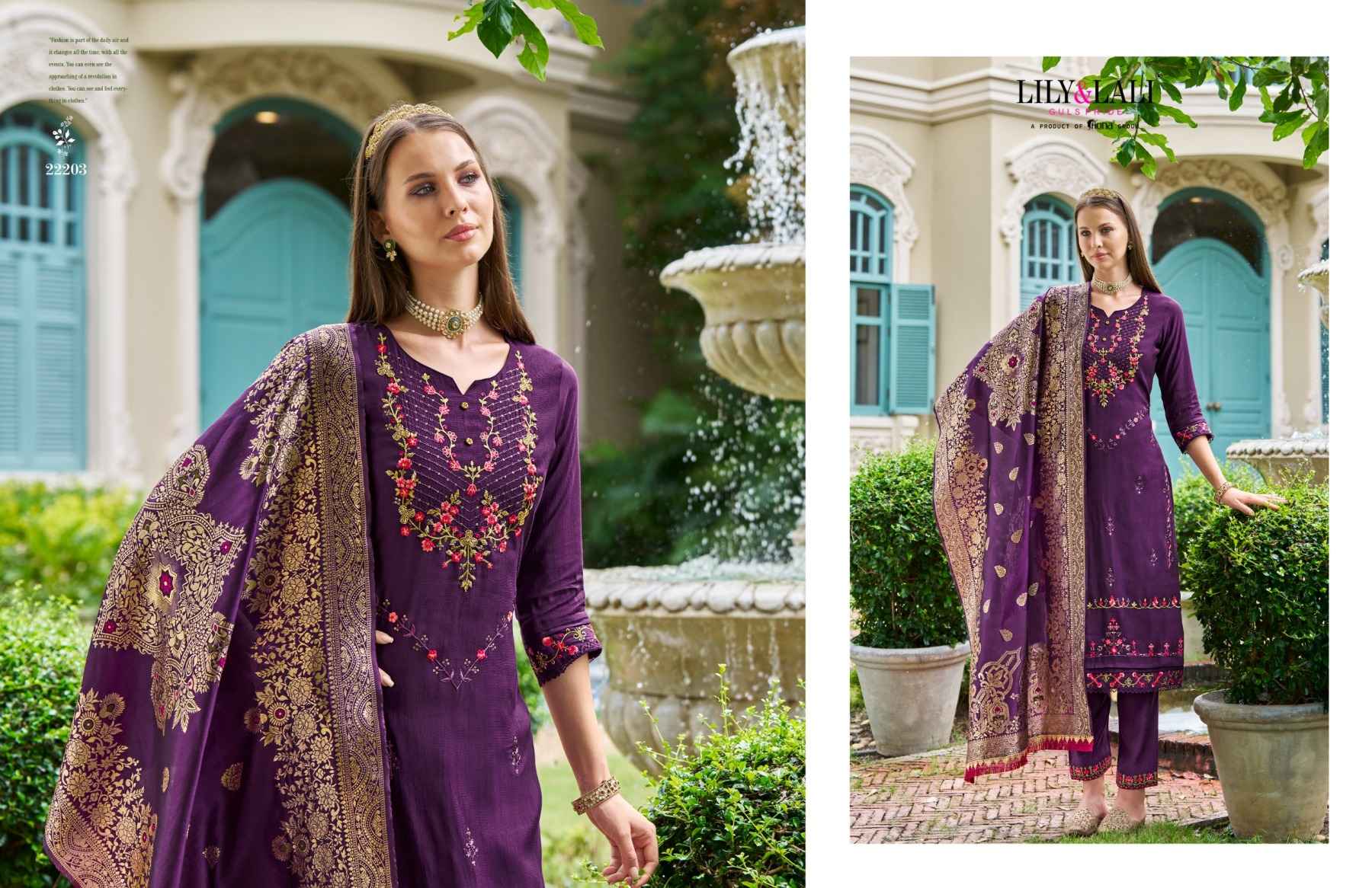 Lily & Lali Hasmeena Vol 4 Viscose Kurti Combo 6 pcs Catalogue