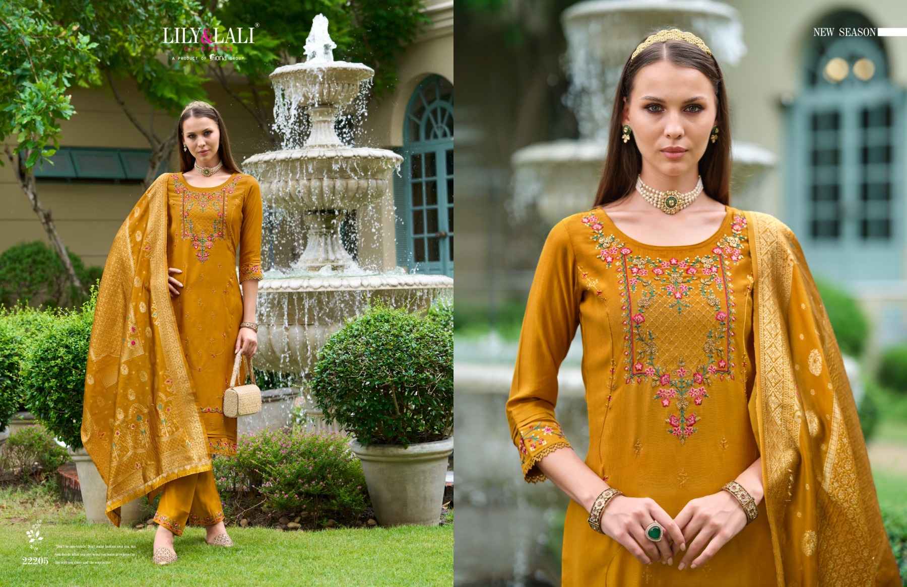 Lily & Lali Hasmeena Vol 4 Viscose Kurti Combo 6 pcs Catalogue