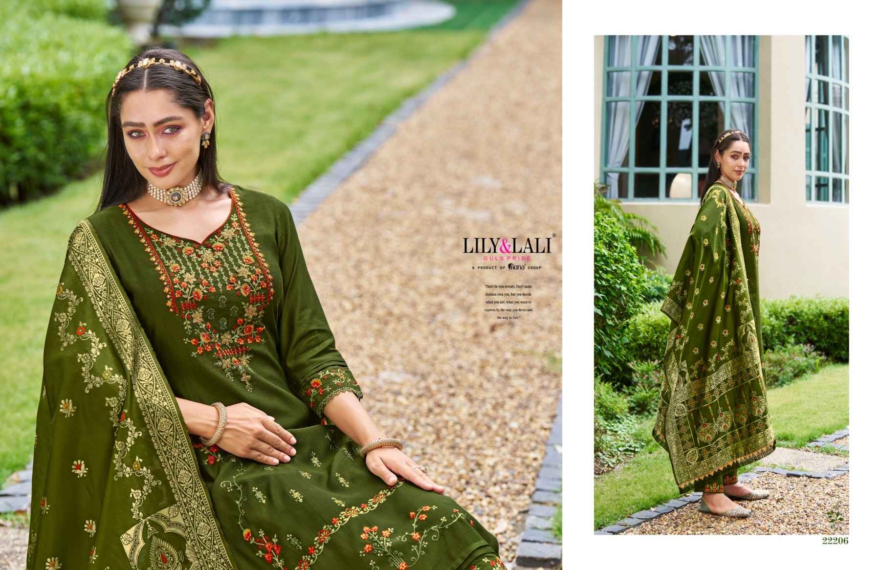 Lily & Lali Hasmeena Vol 4 Viscose Kurti Combo 6 pcs Catalogue