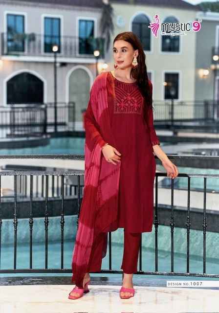 Mystic 9 Palak Vol 1 Cotton Kurti Combo 8 pcs Catalogue