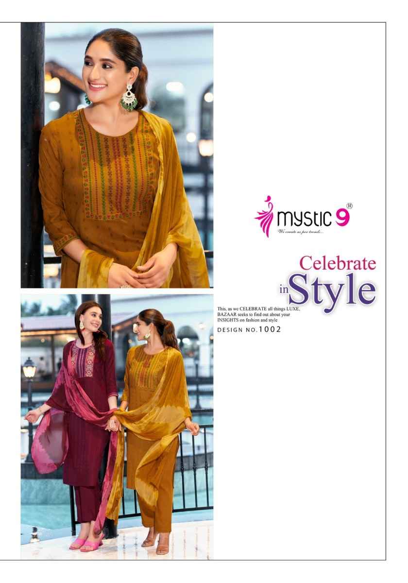 Mystic 9 Palak Vol 1 Cotton Kurti Combo 8 pcs Catalogue
