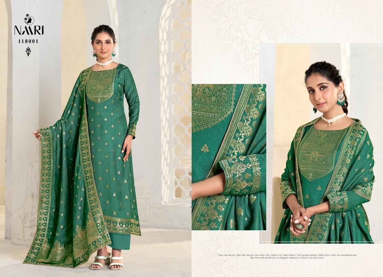 Naari Gulzar Viscose Pashmina Dress Material 4 pcs Catalogue