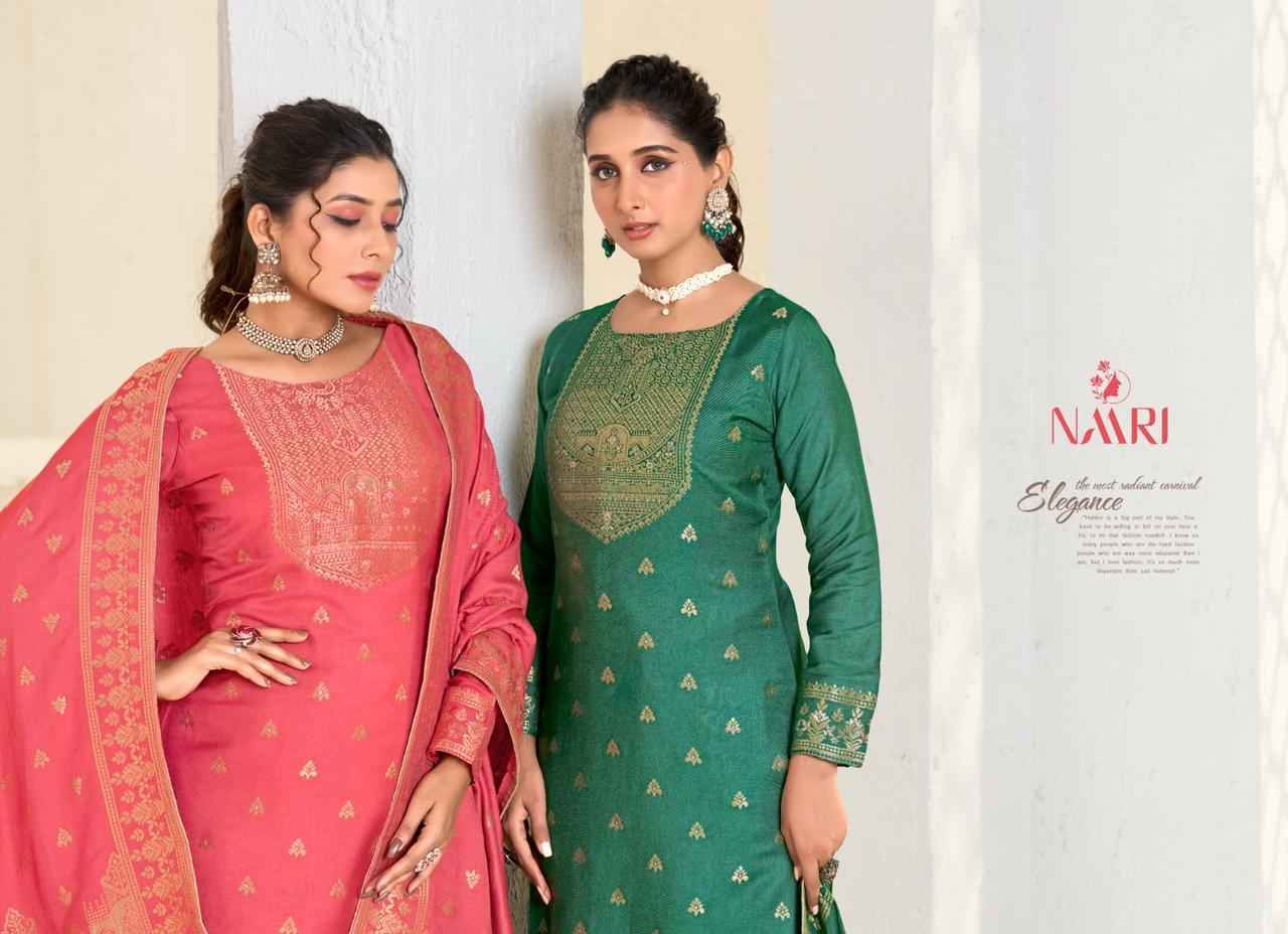 Naari Gulzar Viscose Pashmina Dress Material 4 pcs Catalogue
