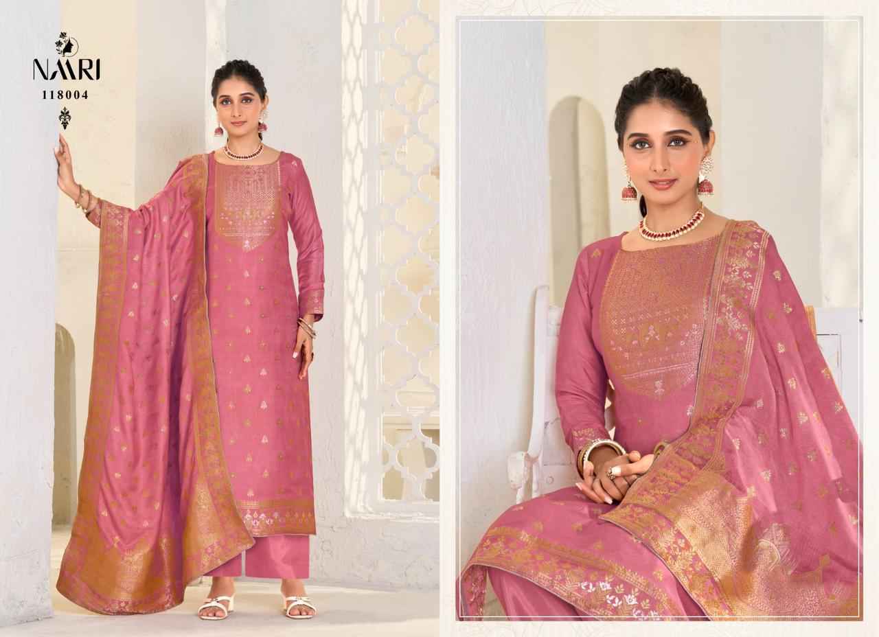 Naari Gulzar Viscose Pashmina Dress Material 4 pcs Catalogue