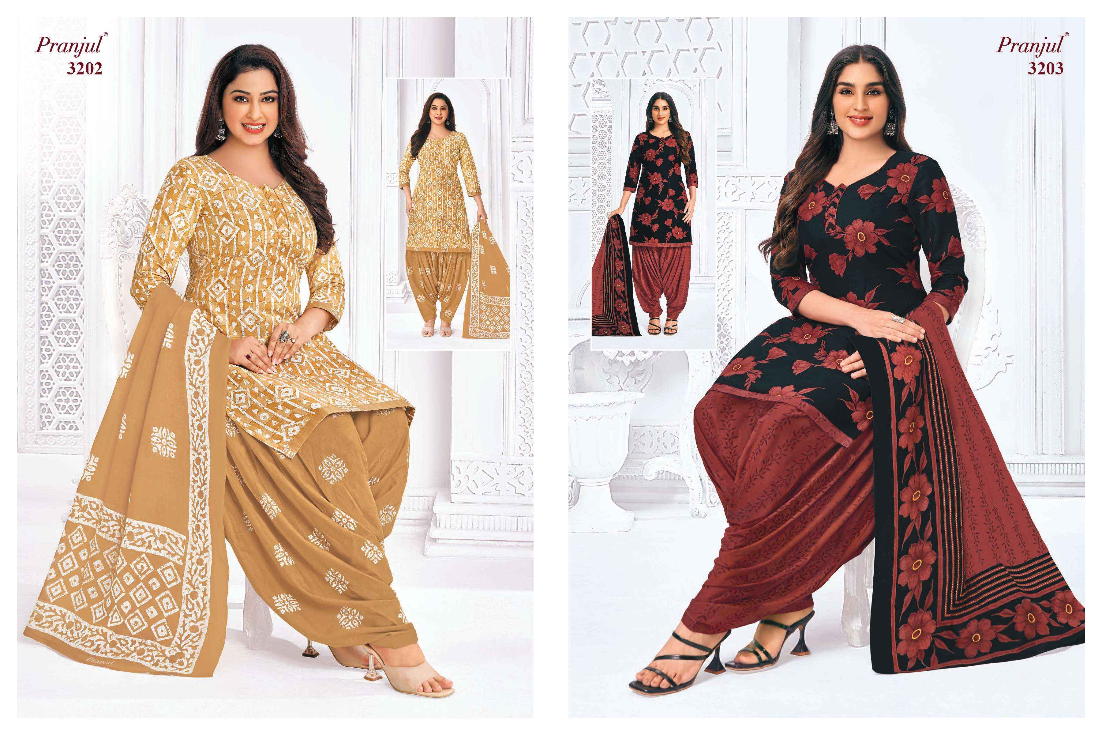 Pranjul Priyanshi Vol 32 Cotton Dress Material 36 pcs Catalogue