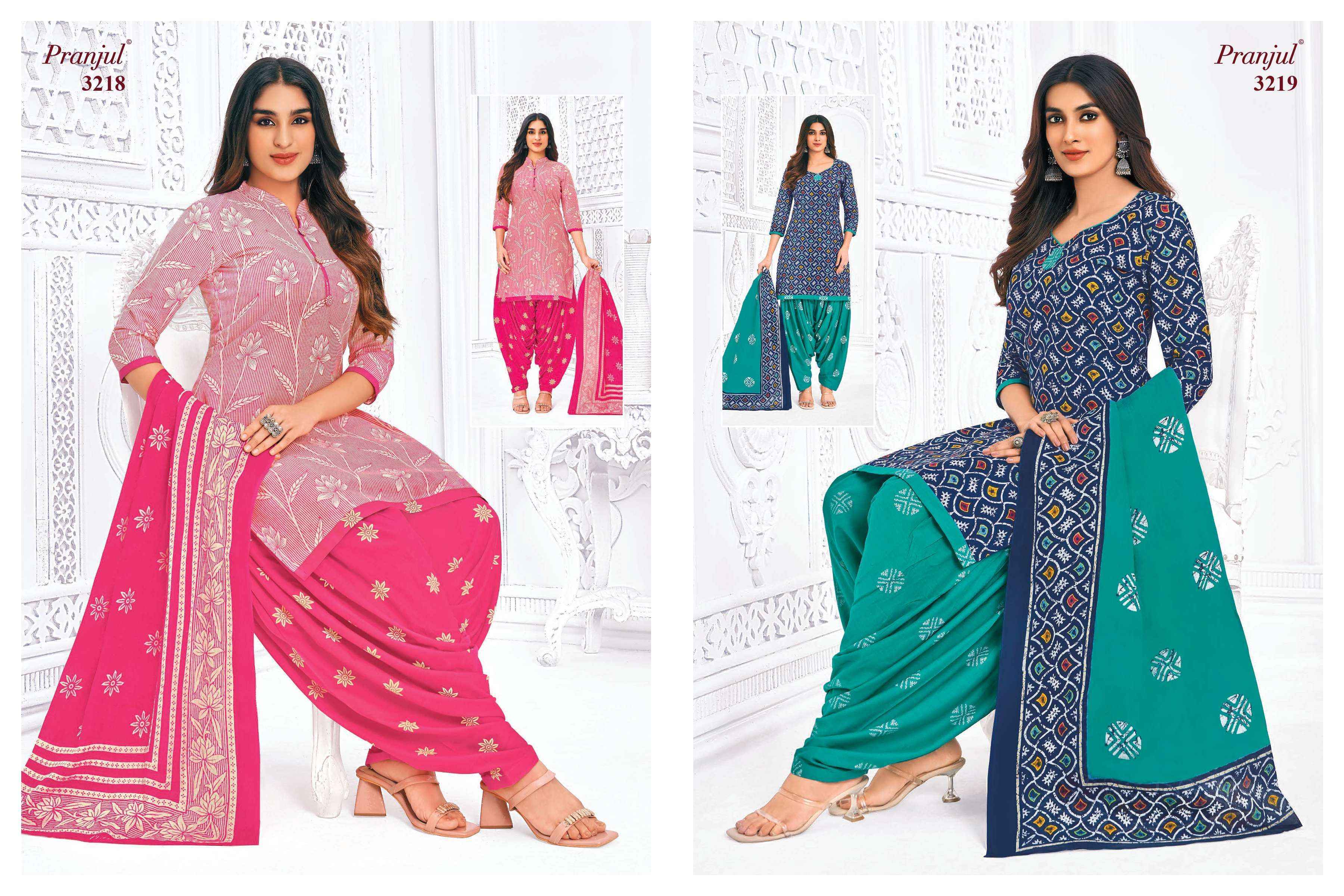 Pranjul Priyanshi Vol 32 Cotton Dress Material 36 pcs Catalogue