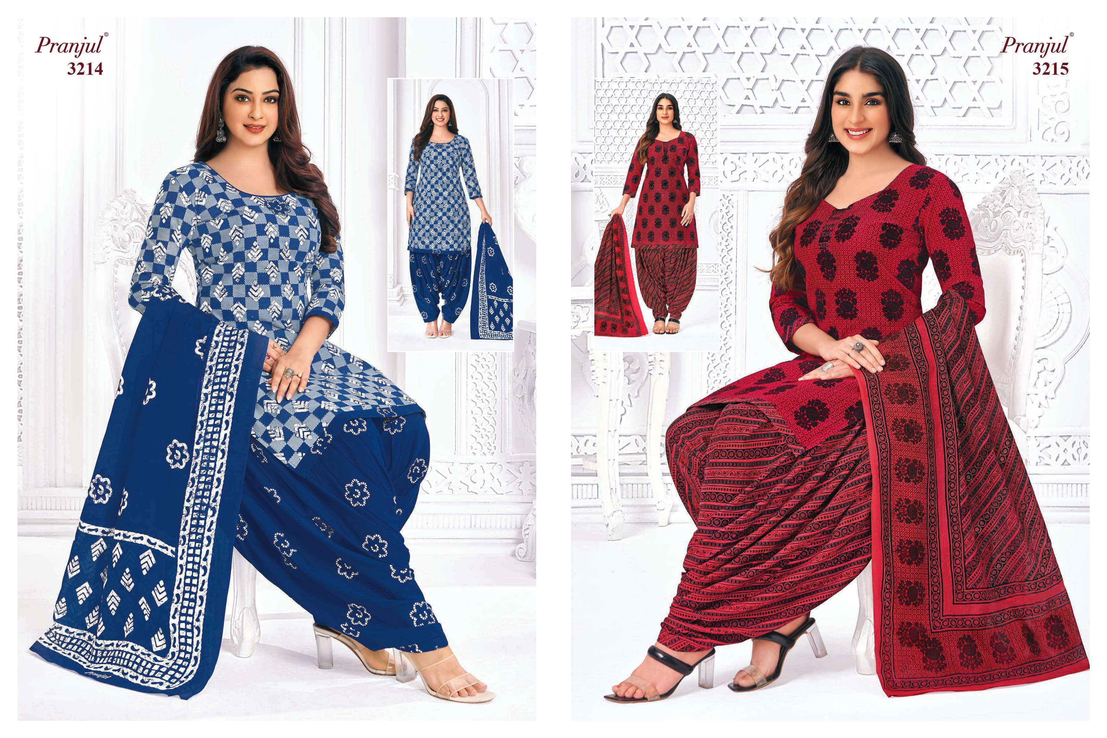 Pranjul Priyanshi Vol 32 Cotton Dress Material 36 pcs Catalogue