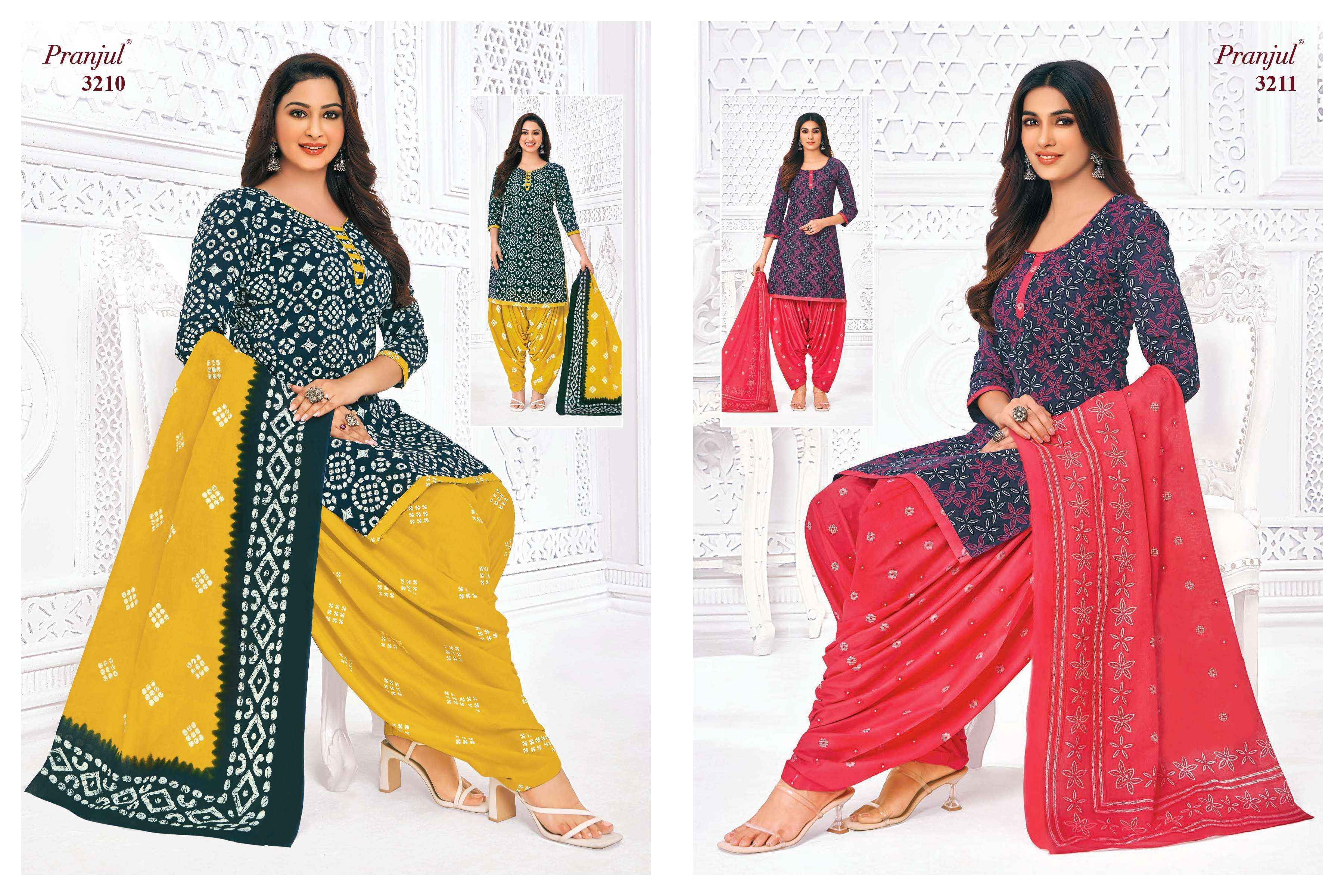 Pranjul Priyanshi Vol 32 Cotton Dress Material 36 pcs Catalogue