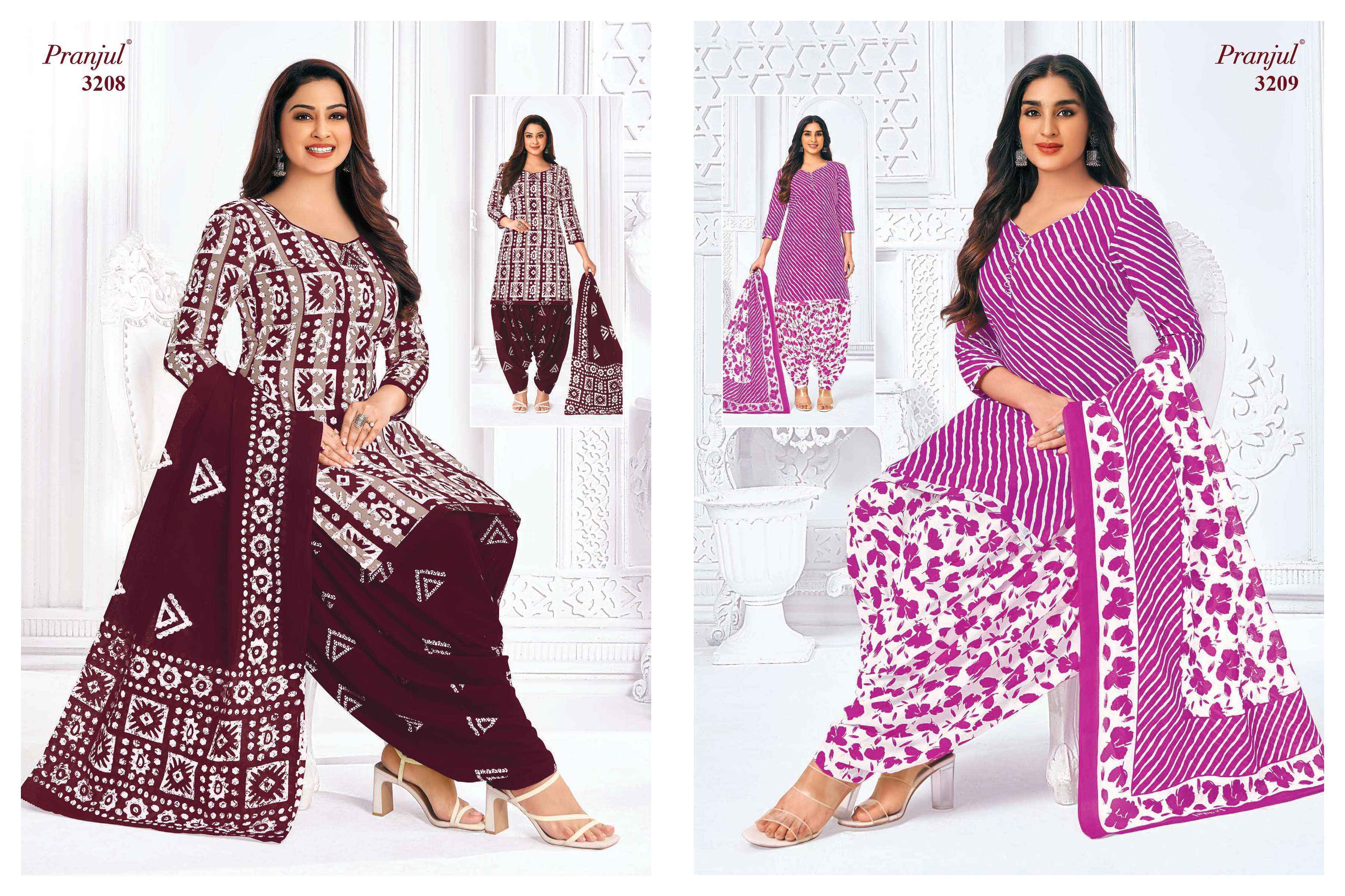 Pranjul Priyanshi Vol 32 Cotton Dress Material 36 pcs Catalogue