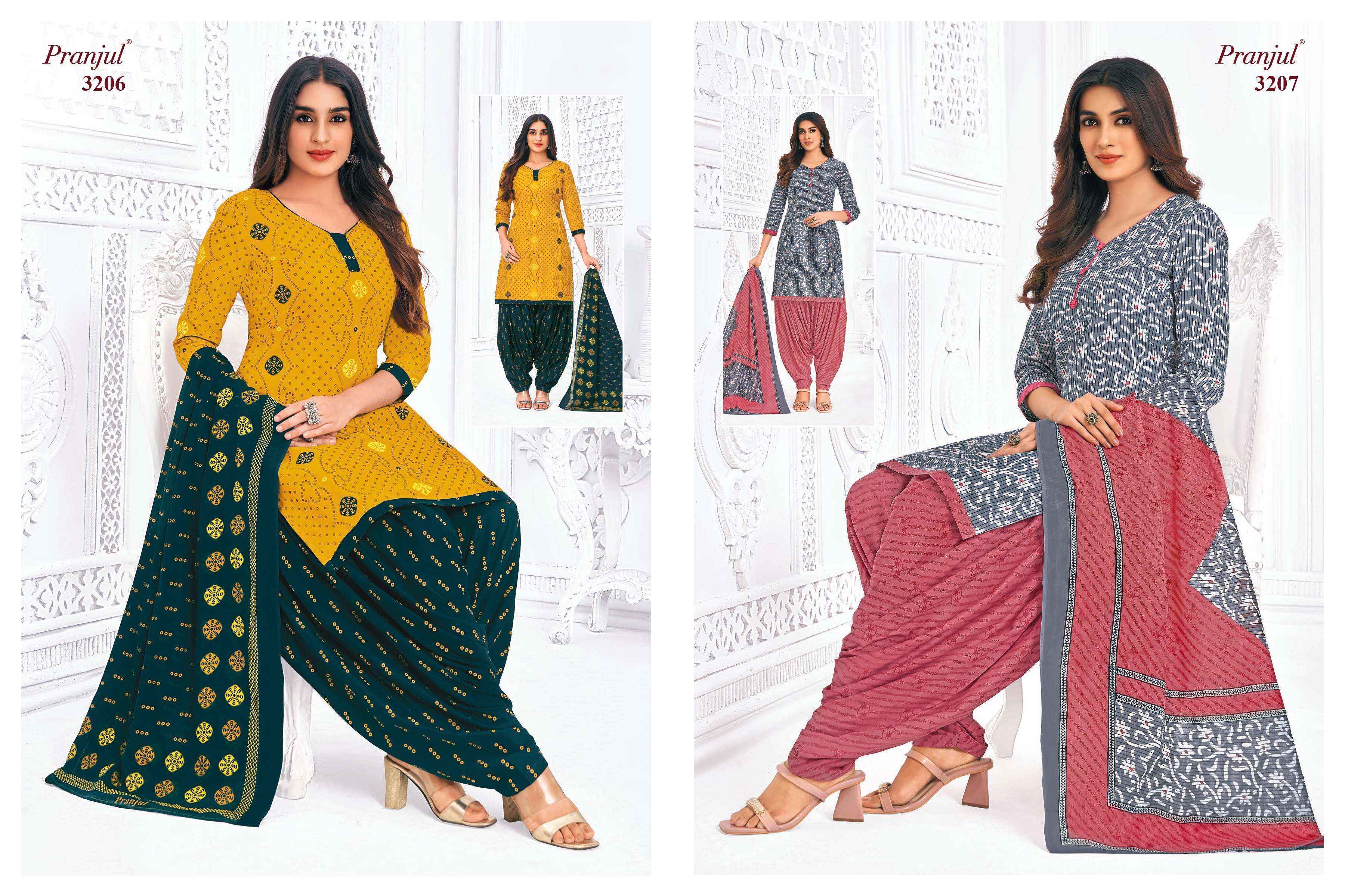 Pranjul Priyanshi Vol 32 Cotton Dress Material 36 pcs Catalogue
