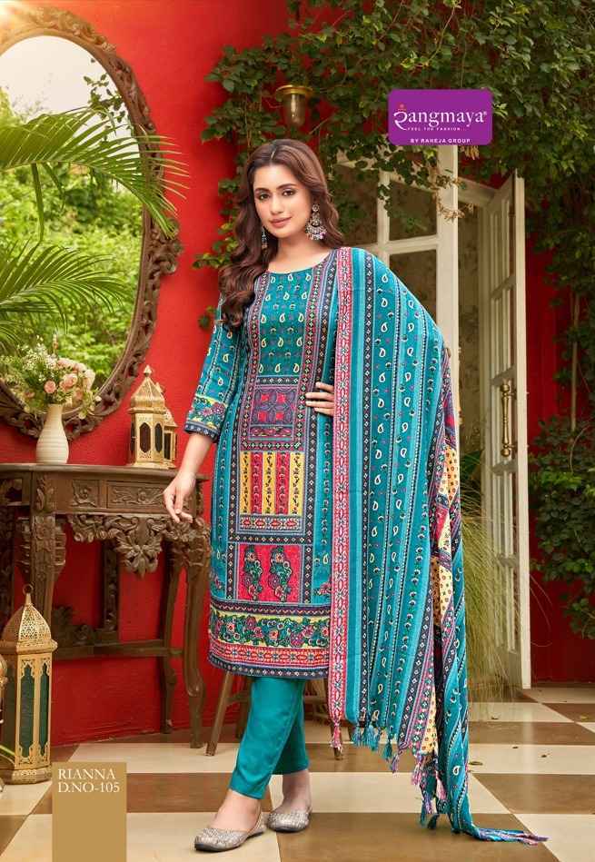 Rangmaya Riana Pashmina Kurti Combo 8 pcs Catalogue