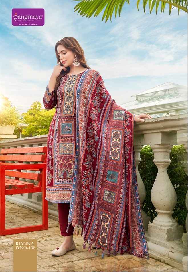 Rangmaya Riana Pashmina Kurti Combo 8 pcs Catalogue