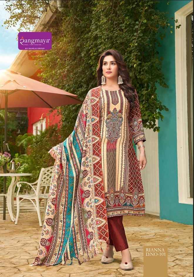 Rangmaya Riana Pashmina Kurti Combo 8 pcs Catalogue