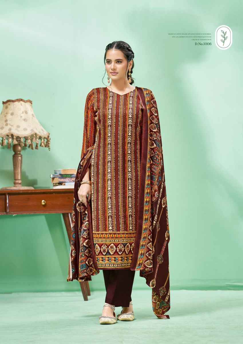 Roli Moli Creation Andaaz Pashmina Dress Material 8 pcs Catalogue