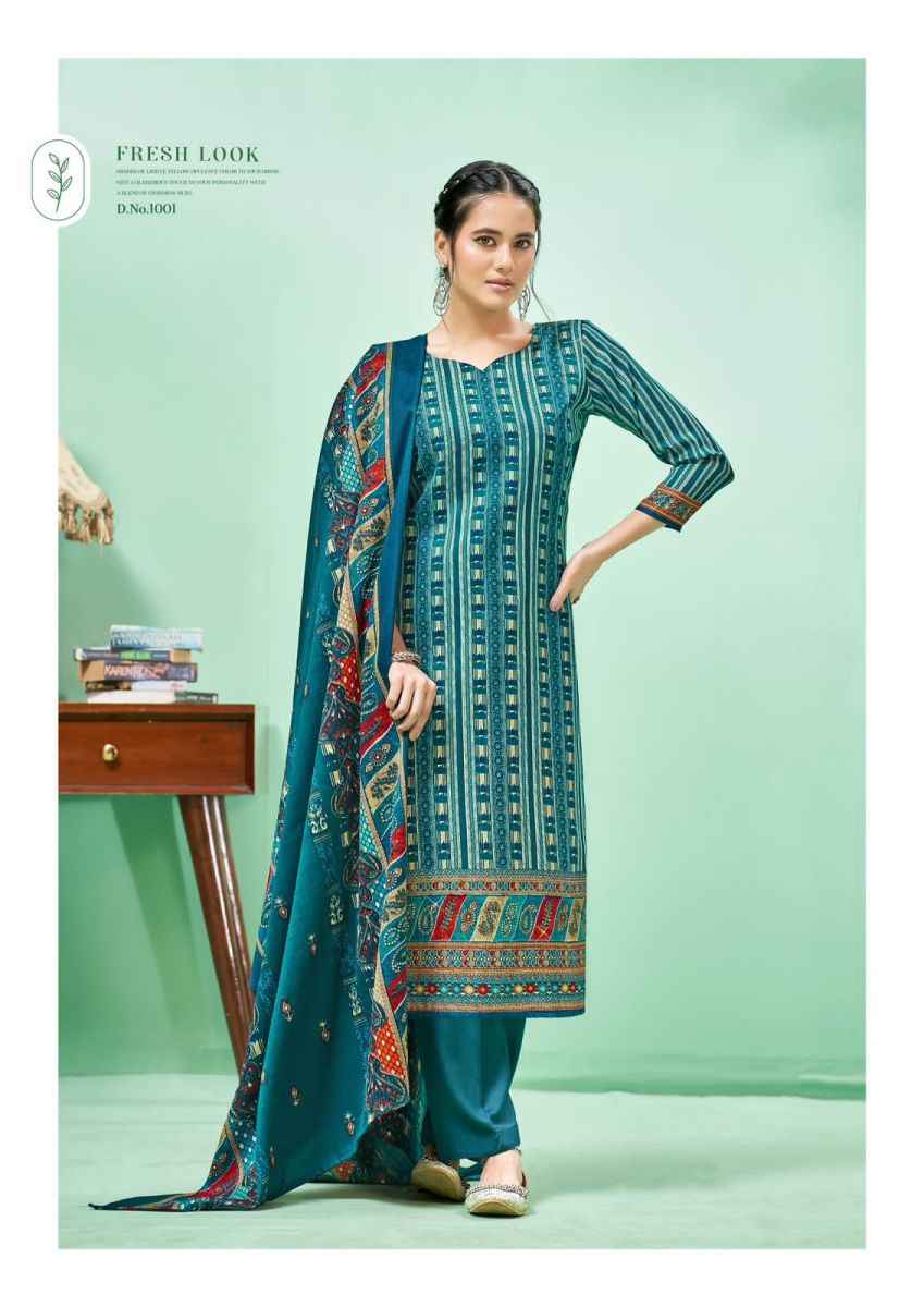 Roli Moli Creation Andaaz Pashmina Dress Material 8 pcs Catalogue