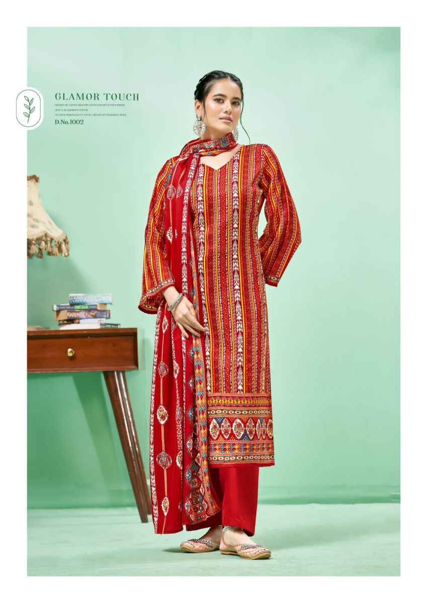 Roli Moli Creation Andaaz Pashmina Dress Material 8 pcs Catalogue