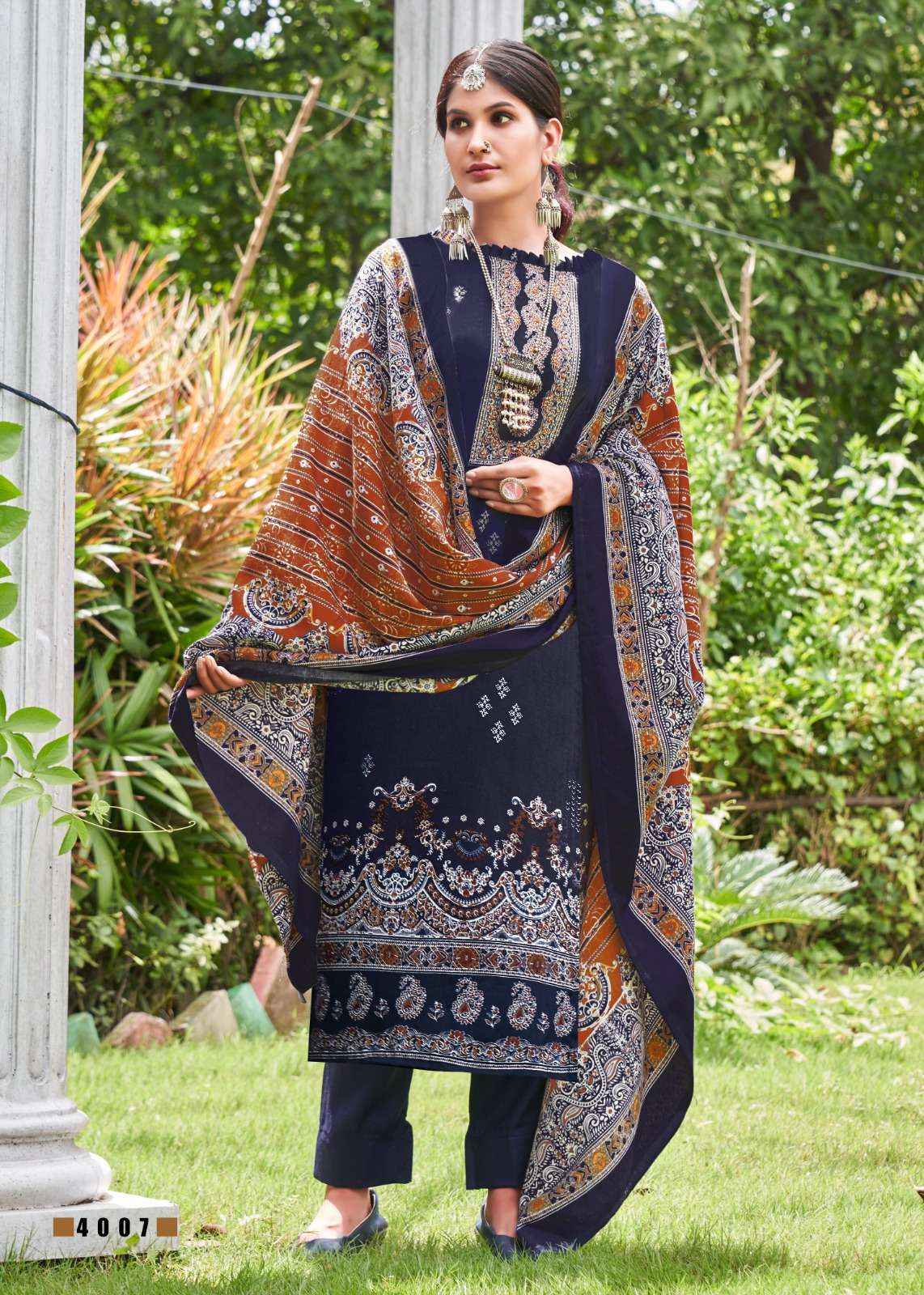Roli Moli Fitoor Pashmina Dress Material 8 pcs Catalogue