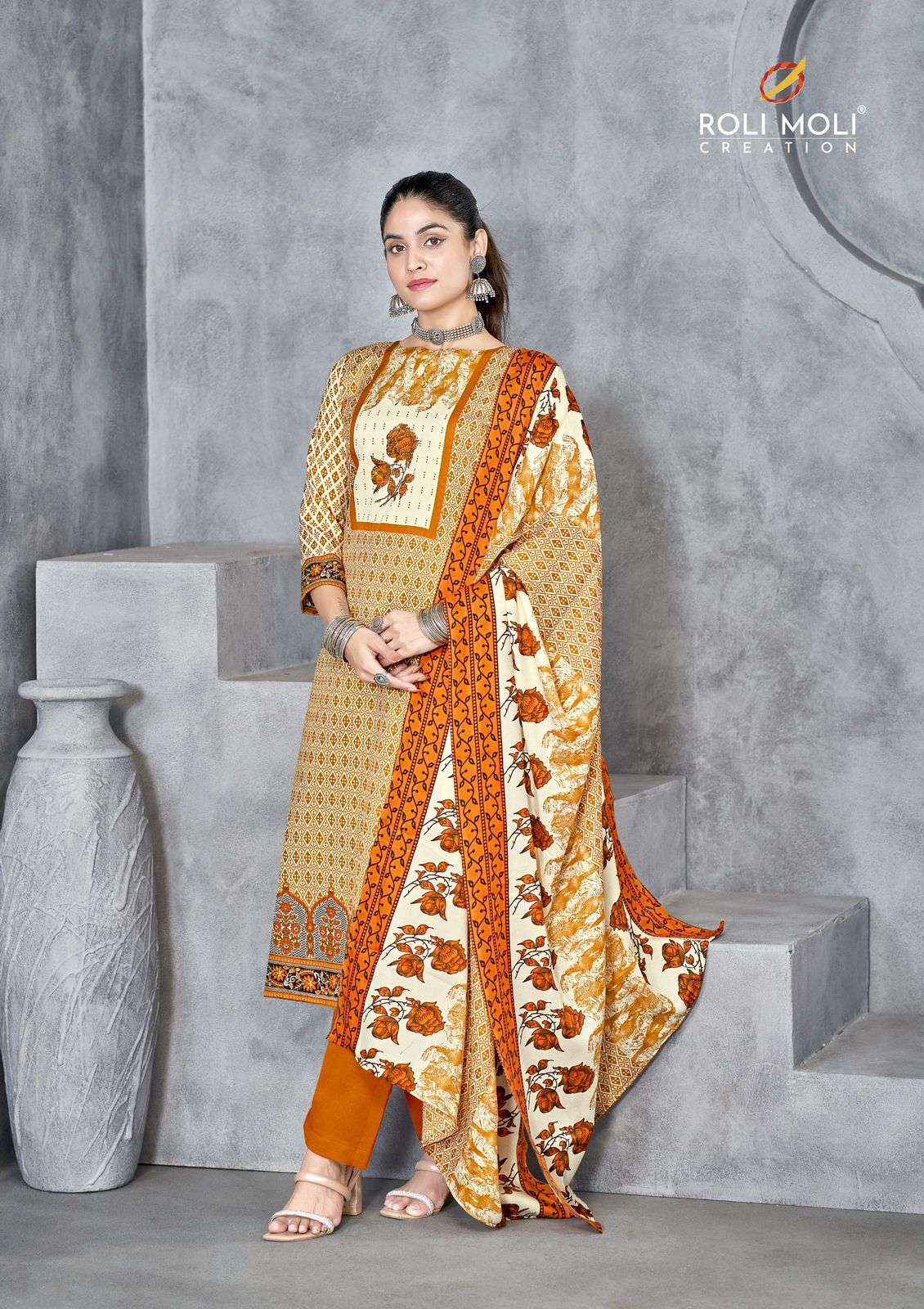 Roli Moli Shagun Pashmina Dress Material 8 pcs Catalogue
