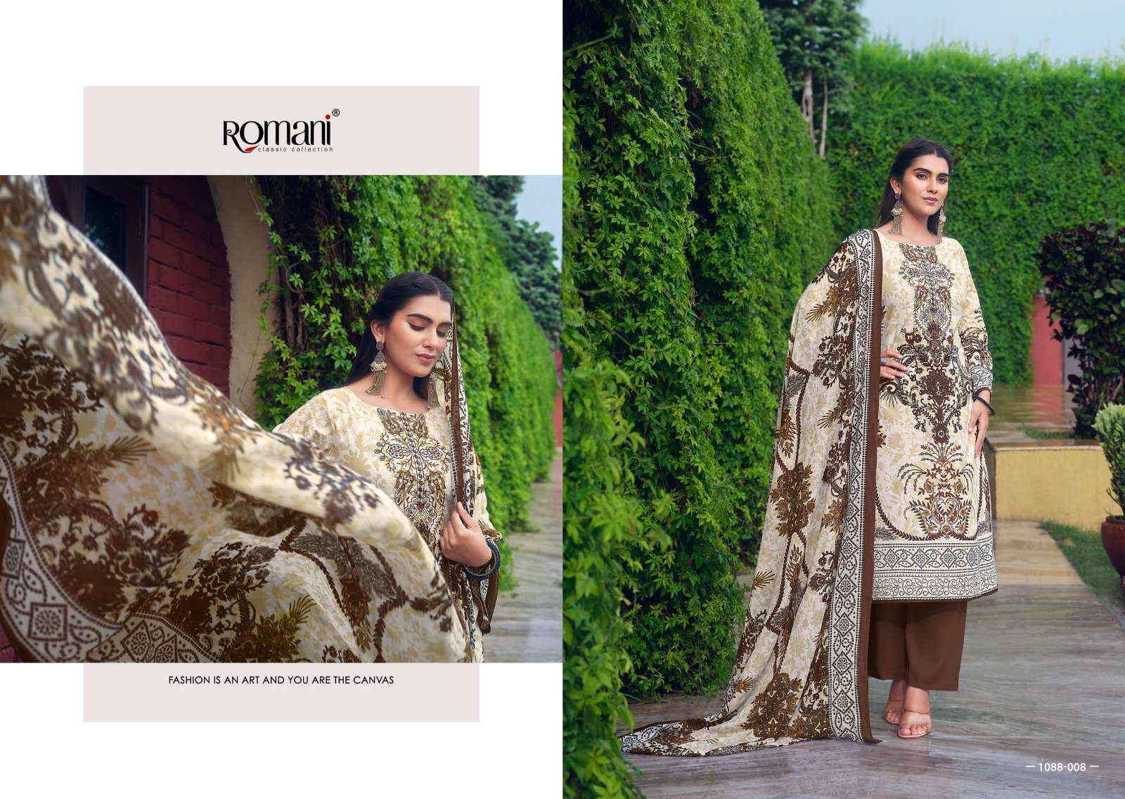 Romani Aarzu Vol 5 Cotton Dress Material 8 pcs Catalogue