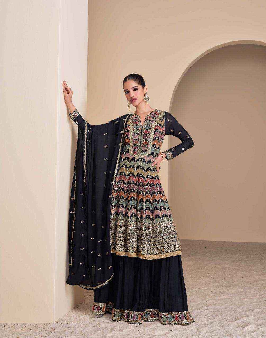 Sayuri Designer Andaz Readymade Georgette Dress 2 pcs Catalogue
