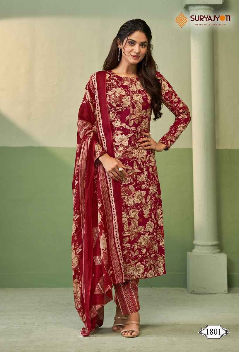 Suryajyoti Zion Cotton Vol 18 Readymade Cotton Dress 15 pcs Catalogue